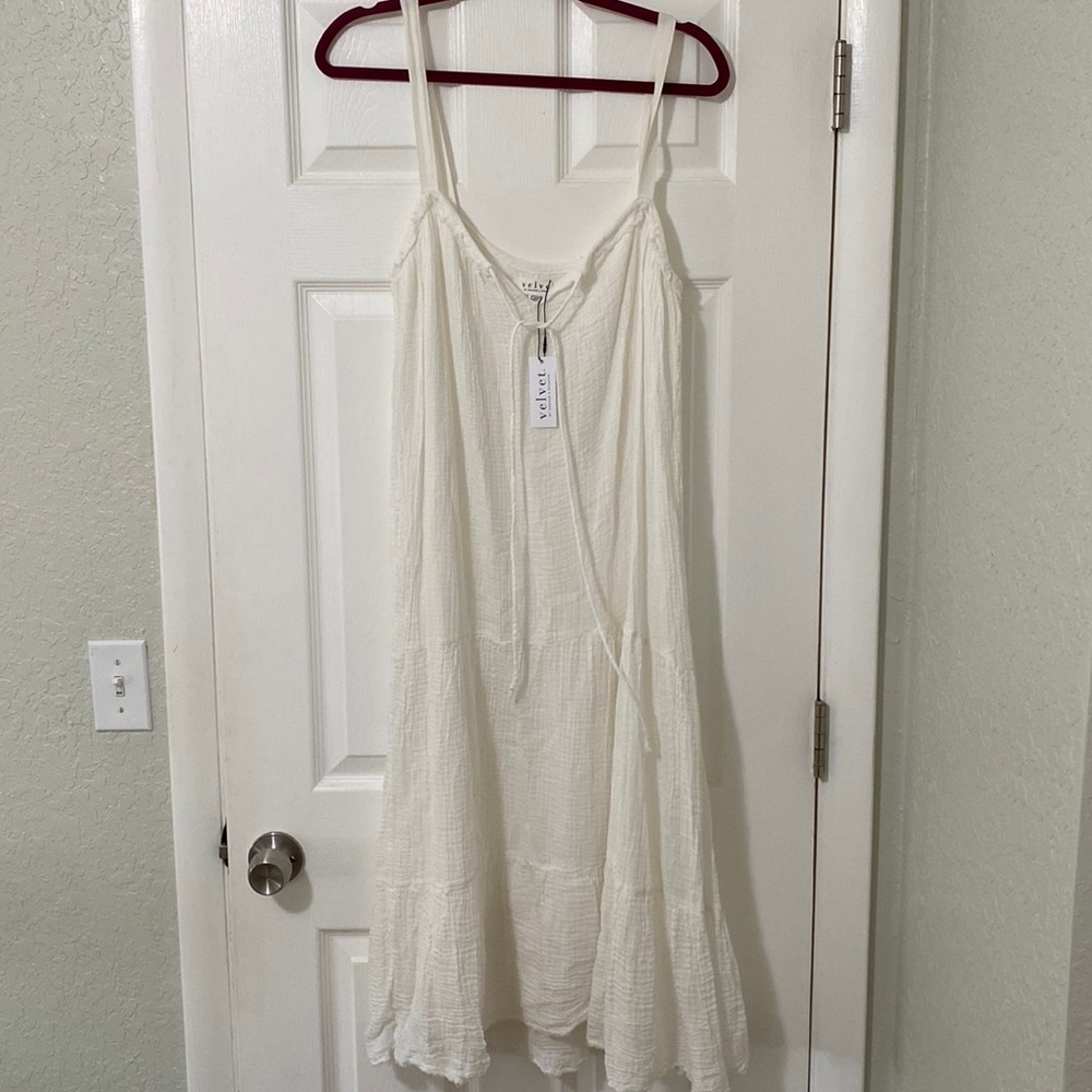 Velvet by Graham & Spencer White Dress